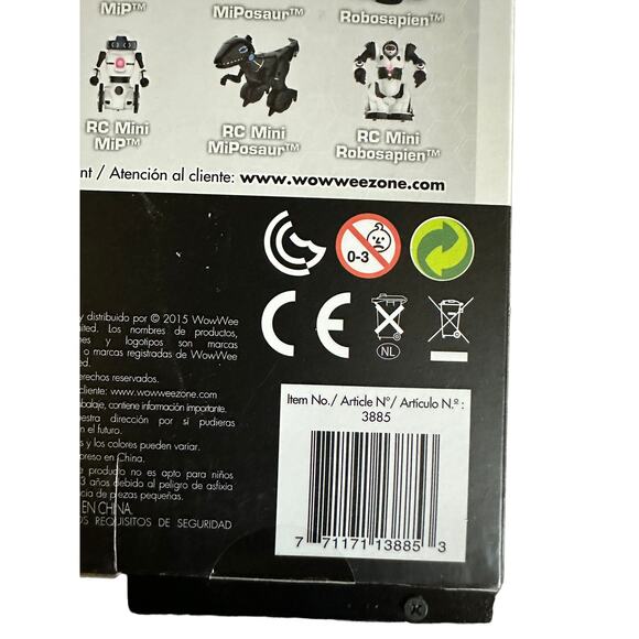 WowWee RC Mini Robosapien RC Action Figure Ages 4+ - Picture 2 of 3